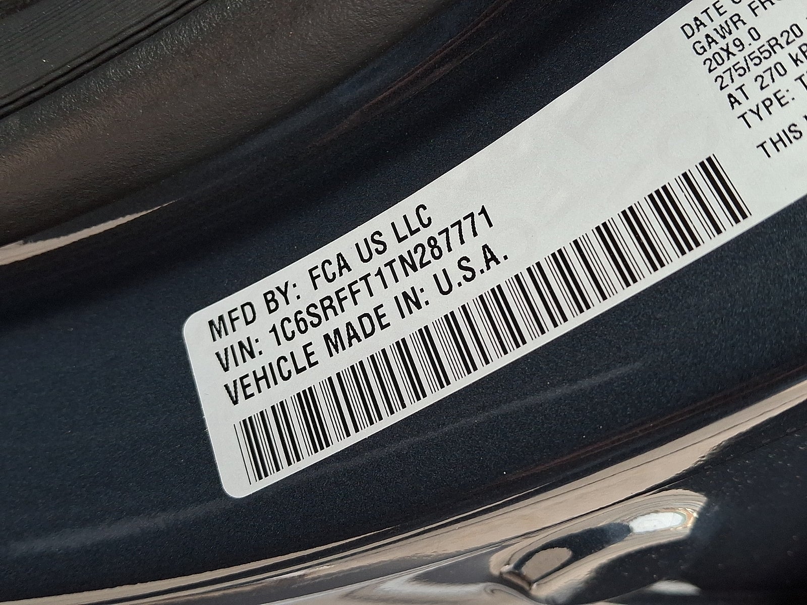 2026 RAM Ram 1500 RAM 1500 BIG HORN CREW CAB 4X4 5'7' BOX
