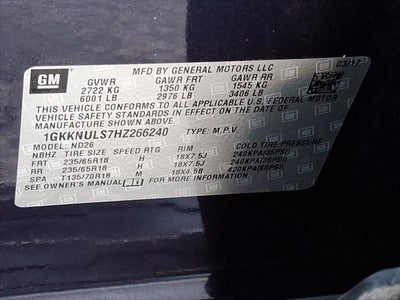 2017 GMC Acadia SLT-1