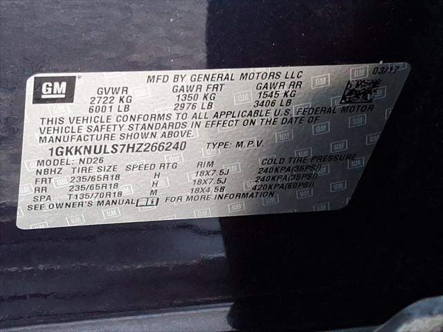 2017 GMC Acadia SLT-1