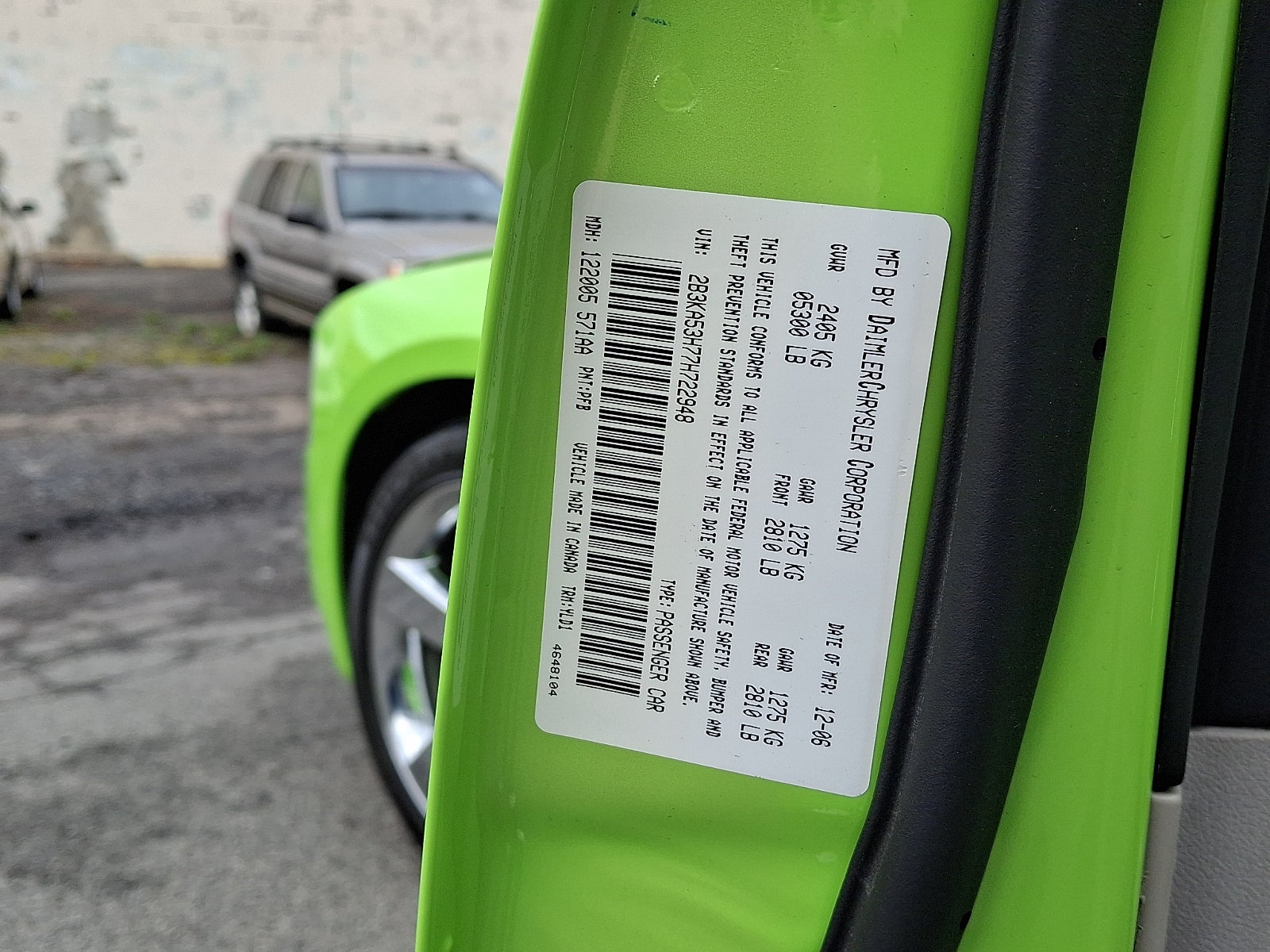 2007 Dodge Charger RT