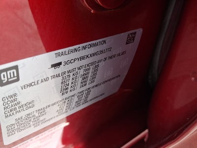 2021 Chevrolet Silverado 1500 4WD Crew Cab Short Bed Custom