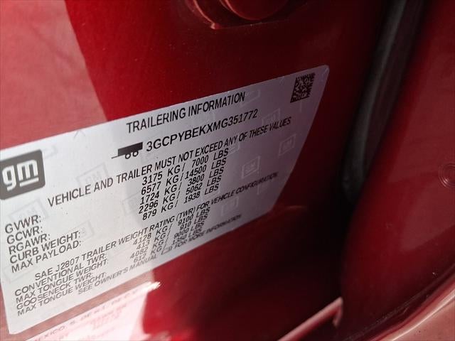 2021 Chevrolet Silverado 1500 4WD Crew Cab Short Bed Custom