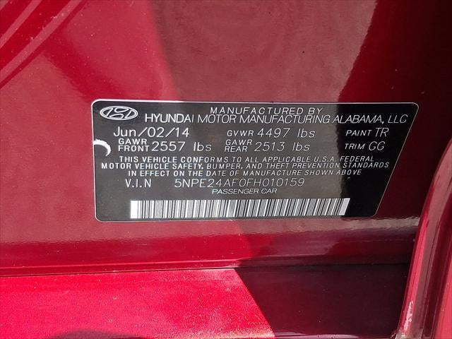 2015 Hyundai Sonata SE