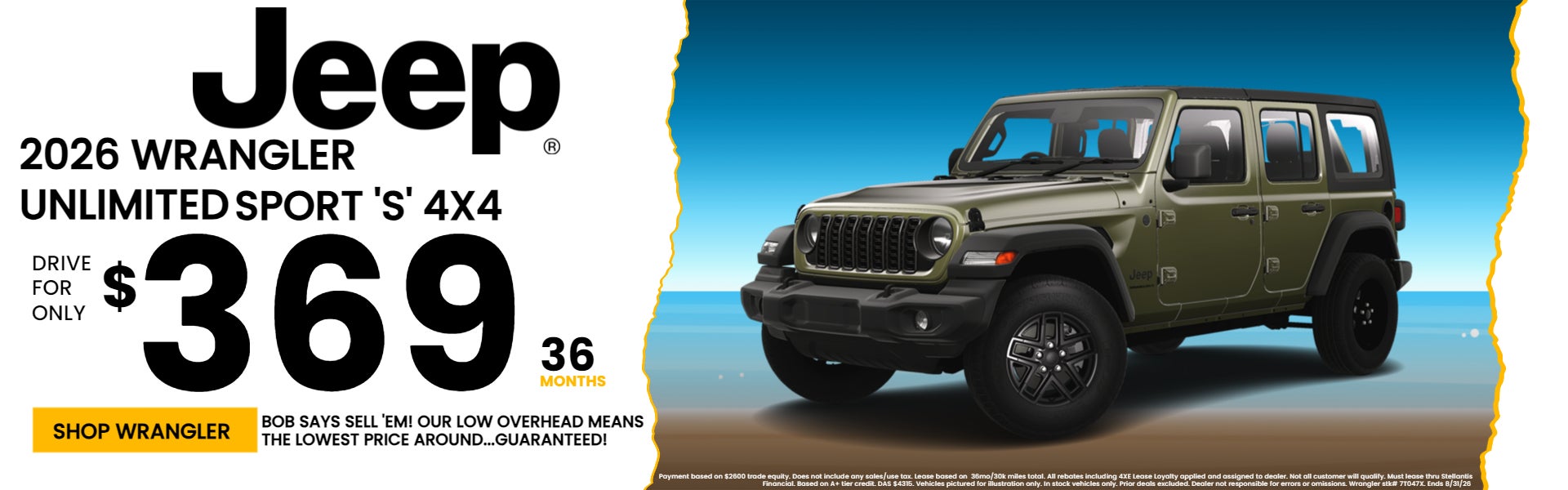 AUGUST WRANGLER LEASE